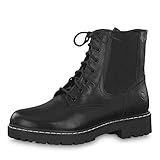 [page_title]-Tamaris Damen Stiefeletten 25219-33, Frauen Schnürstiefelette, schnürboots reißverschluss Damen Frauen weibliche Lady Ladies,Black,39 EU / 5.5 UK