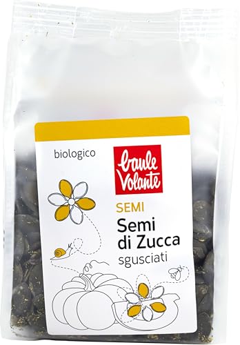 Baule Volante Semi di Zucca Bio - Ricco di Proteine ​​e Fibre - Perfetti per una dieta vegetariana o vegana - 200g