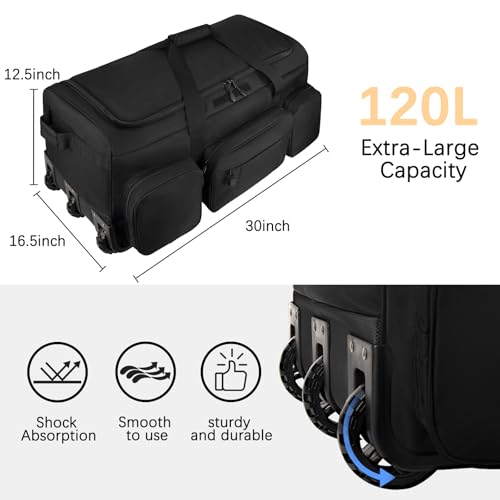TENFLY 120L Tactical Rolling Duffle