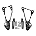 Motorcycle Front Rear Passenger Foot Pegs Bracket for Kawasaki Ninja ZX6R 2005-2008, ZX636 2005-2006
