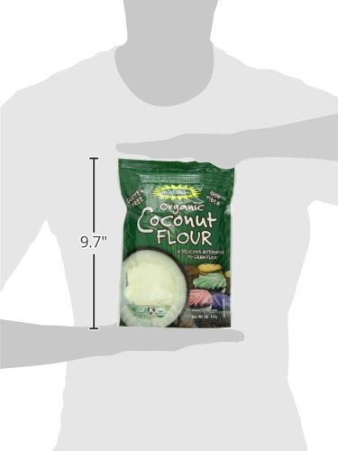 Let's Do Organic Flour, Coconut, 16 Pouches (Pack Of 6) #TOP5