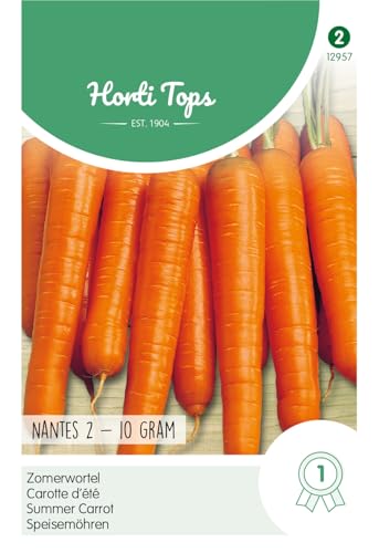 Hortitops 12957 Nanahorias Nantaise (semillas de zanahoria)