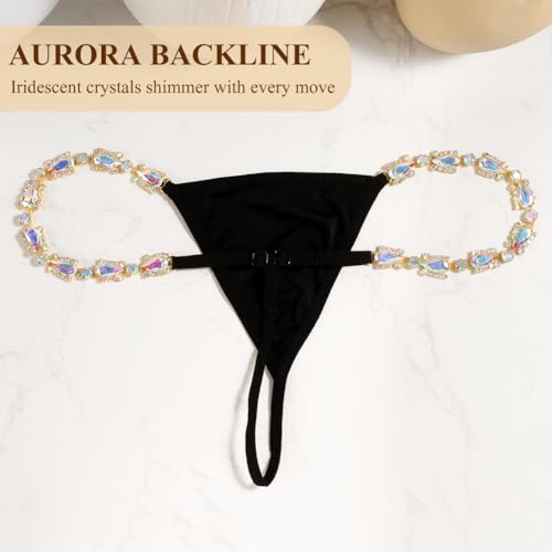 Image of Sexy Underwear for Women Elegant Rhinestone Panties Adjustable Waist Straps Crystal Thongs hilos sexys para mujer hot