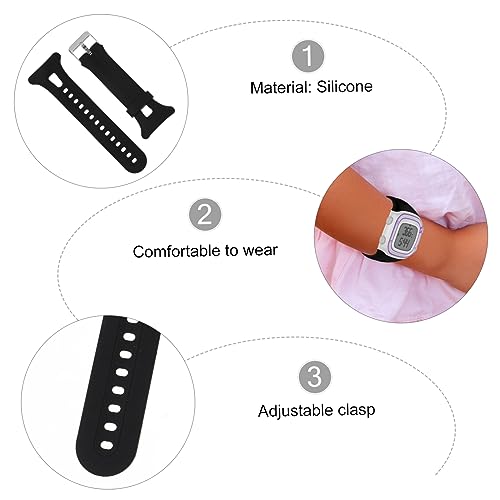 Pulsera de silicona para actividades deportivas Veemoon correa compatible con Forerunner 5