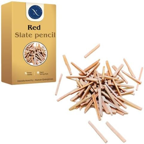 - Slate pencil Sticks 1KG Red slate pencil box