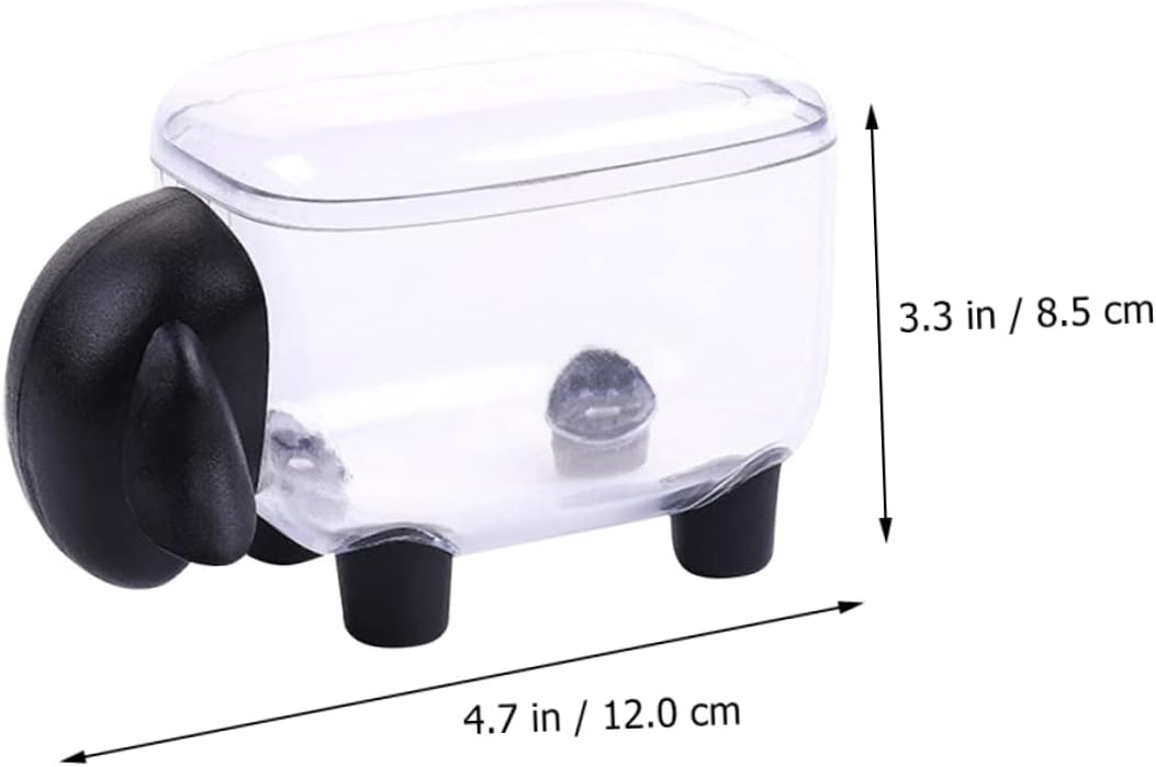 2pcs Cotton Swabs Dispenser Desktop Holder and Toothpick Case Sundries Storage Box Easy to Clean