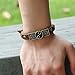 Bracelet,Fashion Decoration Bracelets Men's Leather Bracelet Tai Chi Yin Yang Bracelet Leather Cuff Wrap Bangles Men'S Belt Buckle Wrist Hand Jewelry Couple Bracelet Male Wristband Accessories Festiva