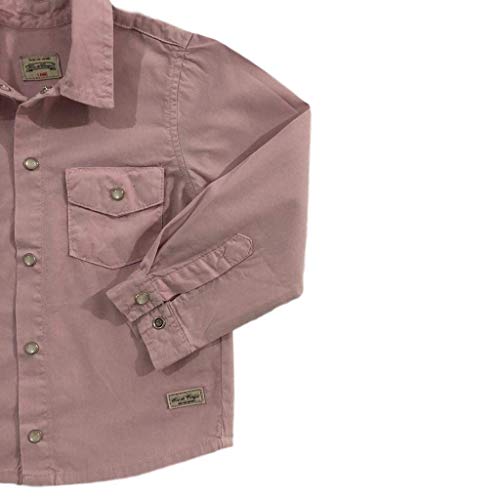 Camisa Sarja Color Infantil Menina (Rosa, 2)