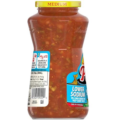 Image of Pace Lower Sodium Chunky Medium Salsa, 16 oz Jar