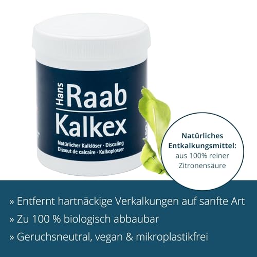 Ha-Ra Kalkex 250 g – Natürlicher Entkalker für Spülkästen und Haushaltsgeräte