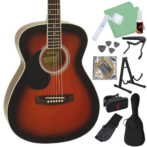 Amazon | LEGEND FG-15 LH Brown Sunburst アコースティック