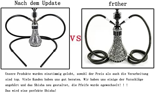 RMAN Shisha Set 55 cm Wasserpfeife mit – Bild 2