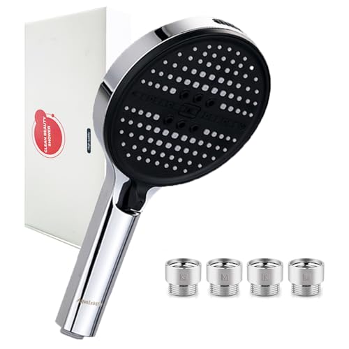 シャワーヘッド マイクロナノバブル【ハイエンド シャワーヘッド 高水圧 6段階モード】140 mm超大出水面積 超増圧 超快適型 shower head 極細水流 頭皮に肌に優しい ミスト シャワー 保温 保湿 高洗浄力 毛穴汚れ除去 水漏れ防止 国際汎用