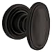 Baldwin 5057102IMR Single 5057 Knob Less Rose Oil Rubbed Bronze Finish