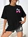 Be Happy Lift Heavy Shirt Women: Oversized Gym Weightlifting Graphic Tshirt Funny Workout Shirts Casual Gym Lover Tops Black