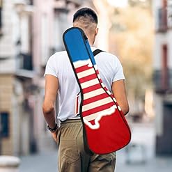 Housse pour ukulélé avec drapeau de la carte américaine des États-Unis – Rembourrage épais en éponge de 10 mm – 53,3 cm… - Les Beatles, Paul McCartney, John Lennon, RIngo Starr, George Harrison Housse pour ukulélé avec drapeau de la carte américaine des États-Unis - Rembourrage épais en éponge de 10 mm - 53,3 cm… – Image 5