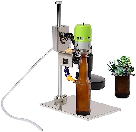 SHZICMY Cortador de botellas de vidrio eléctrico, cortador de vid...