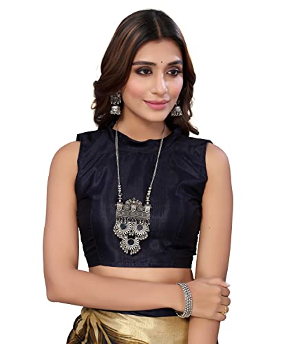 Yashika-Womens-Art-Silk-Kalamkari-Bhagalpuri-and-Kashmiri-Style-Soft-Saree-with-Blouse-Piece-Golden-PeacockY