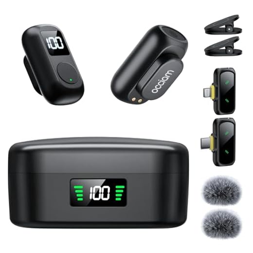 Occiam Mini Lavalier Microphone for Mobile