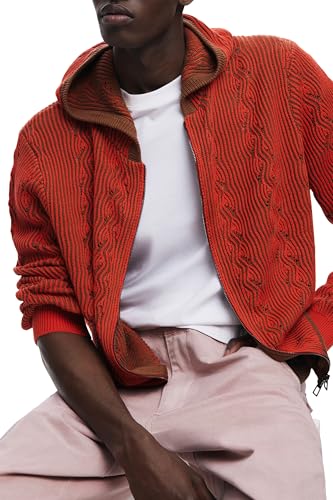 Desigual Men's Man Flat Knit Pullover Long Sleeve3