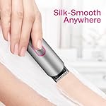 PRITECH Bikini Trimmer for Women - Rechargeable Pubic Hair Trimmer Women for Sensitive Skin, Wet & Dry Use, Pain-Free Electric Razor&Shaver with Standing Recharge Dock, Ideal Gift, Slate Grey - Image 3