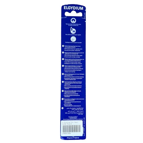 [para] elgydium brosse à dents bois naturel souple x1 - vue 4