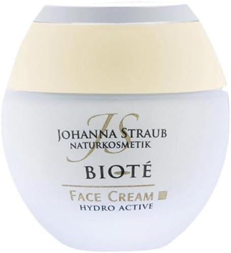 Johanna Straus Naturkosmetik BIOTE Face Cream Hydro Active Care for Dry Skin Type, 50 ml