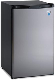 Avanti Model Rm4436ss - 4.4 Cf Counterhigh Refrigerator - Black W/stainless Steel Door - 4.40 Ft - Manual Defrost - Black, Stainless Steel by Avanti