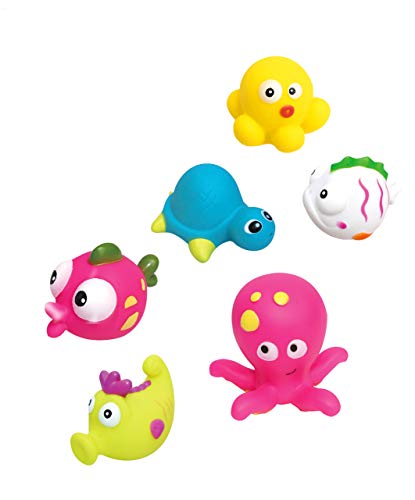 JAMARA 460616 Badespielzeug Meerestiere 6tlg