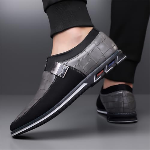 Veslexth Mens Casual Shoes Loafers Comfort Walking for Male Business Work Office Dress Loafer Lightweight Driving Travel Moccasins3