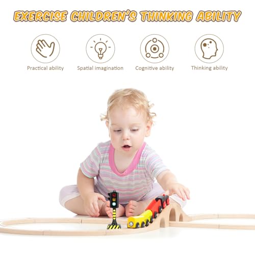 NUOBESTY 2 StüCke Ampel Spielzeug Verkehrs Zeichen Lampe Modelle FüR Kinder Parteien Familie Spiele FrüHen Bildung Requisiten