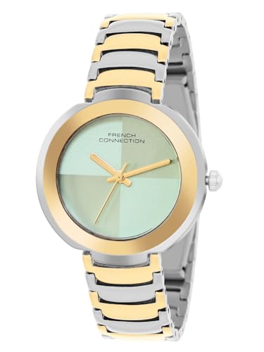 Image of French Connection Sea Green Round Dial Analog Watch for Women -FCN0109TM