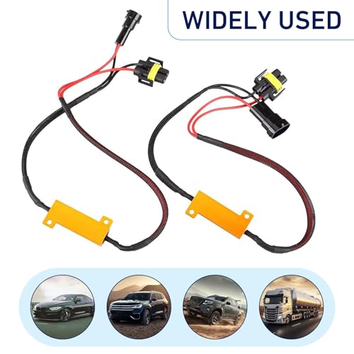 2 pcs decodificador LED Canbus para auto H11 miniatura 7
