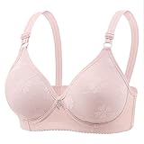 Soutien Gorge Dos Nu Grande Taille Femme Violet Triangle Noir Brassiere Coton Allaitement Bretelle Reglable Sport pour Bustier Dentelle Soutif sans Lingerie Sexy Erotique Debardeur Basique