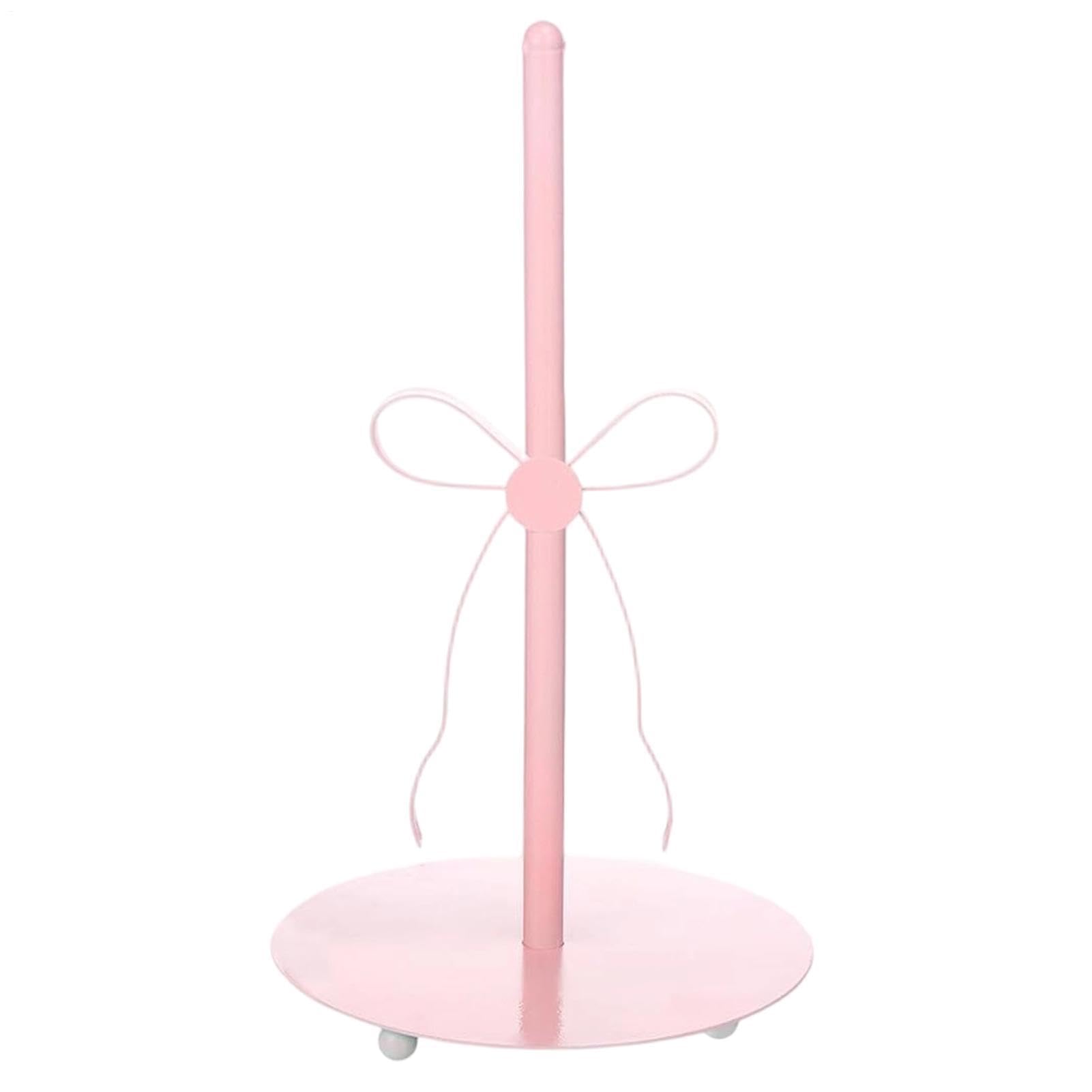 Soporte para toallas de papel anticaída con base pesada y dispensador vertical de lazo