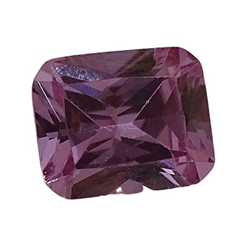 Zircon cubique violet clair améthyste de 6,50 Ratti à pure brillance pour bijoux