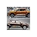TENGFEIYKYI 2PCS Car Door Side Stickers for Nissan Navara NP300 D40 D23 Nismo JDM Auto Accessories Skirt Stripes Decor Vinyl Film Decals ﻿
