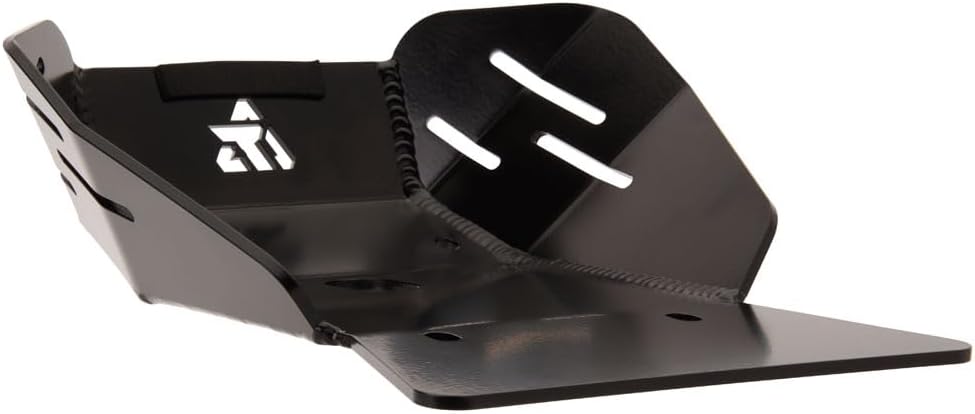 Tusk Aluminum Skid Plate Black for Honda CRF125F (Big Wheel) 2014-2025