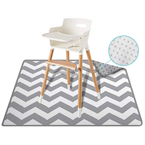 54" Large REIGNDROP Splat Mat for High Chair, Play Mat, Picnic, Art, Crafts
