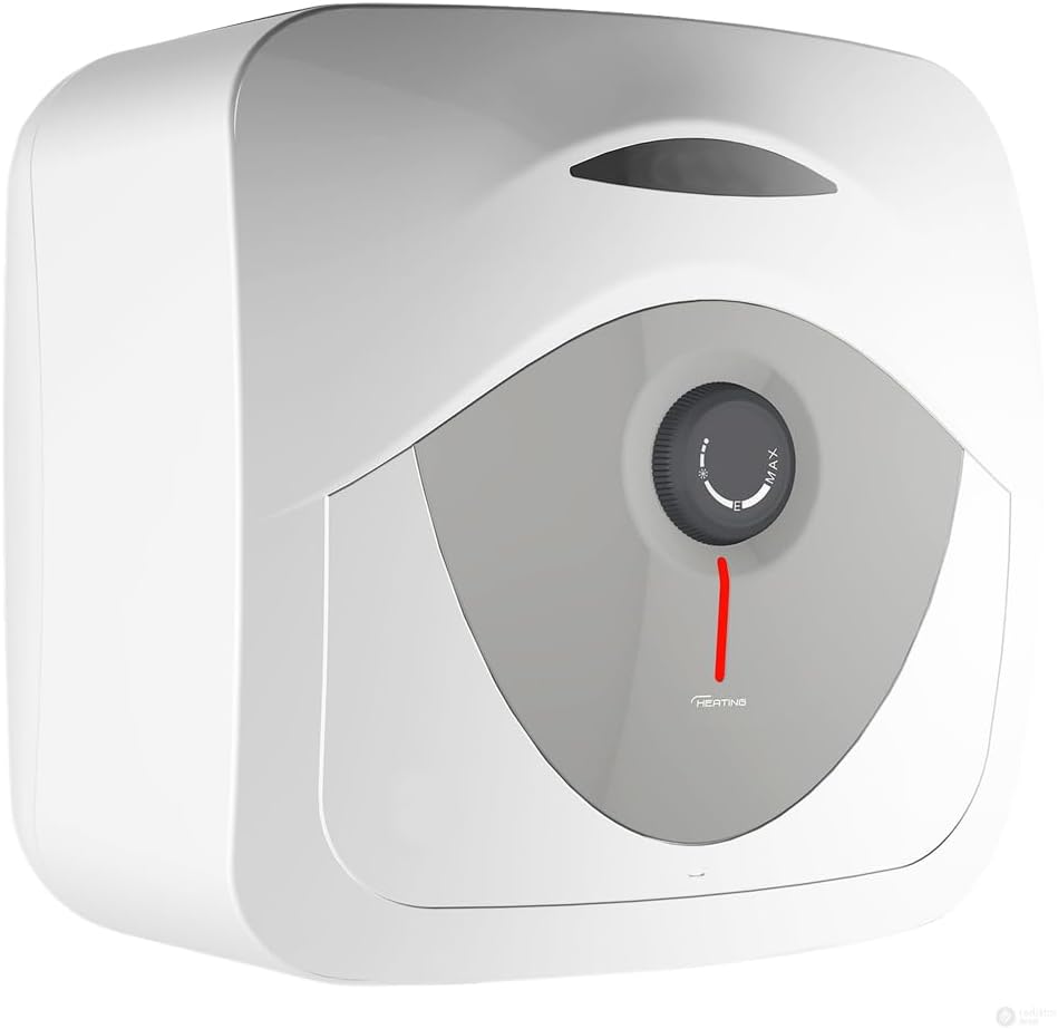 Ariston Electric Water Heater | 30-Liter Capacity Horizontal Water Heater | Easy Maintenance, External Temperature Regulation, Energy Efficient | (30L, BLU R Horizontal)