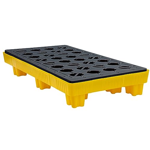 Plateforme de déversement modulaire en plastique pour entrepôts