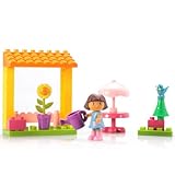 Incluye piezas especiales, como una regadera, techo gazebo, maceta, arbolito y girasol floreció plenamente de Dora ilimitadas posibilidades decorativas