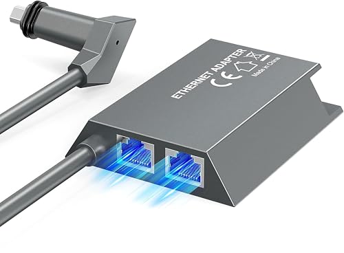 Starlink スターリンク Standard Kit 第2世代 譲渡手続き済 Amazon.co.jp: Starlink V2 Ethernetアダプター【デュアルRJ45ポート