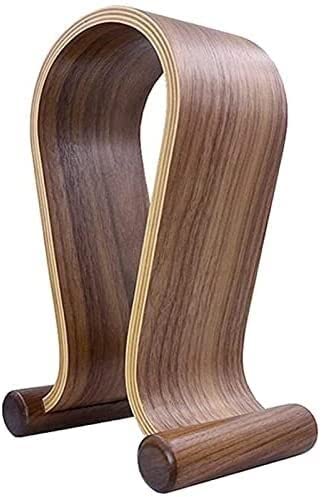 MRKU Supporto per Cuffie, Gancio per Cuffie, Supporto da scrivania in Legno Universale per Gaming e Studio.