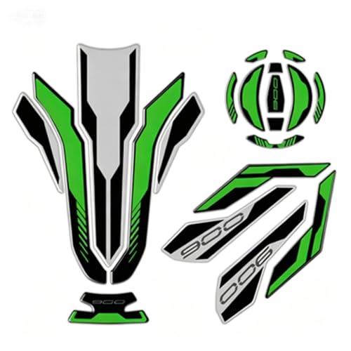 Protección combustible motocicleta Kawasaki Z900 contra arañazos con almohadilla de diseño gráfico