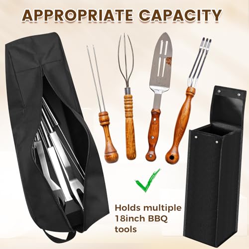 2 Bolsas Prácticas para Almacenar Utensilios de Parrilla miniatura 4