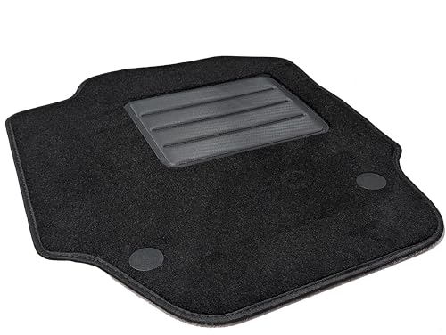DHCarMats – Tapis de Sol Côté Conducteur Compatible avec Renault Captur I 2013-2019 – sur Mesure – 1 Pièce – Fabriqué en Italie