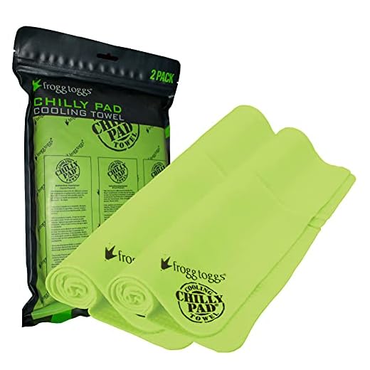 FROGG TOGGS Chilly Pad Cooling Towels, 2 Pack, 33" x 13"