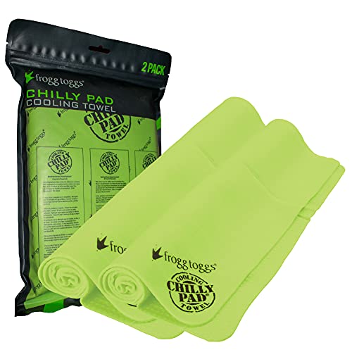 FROGG TOGGS Chilly Pad Cooling Towels, 2 Pack, 33