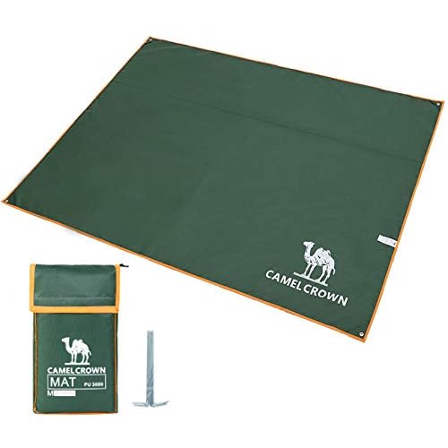 CAMEL CROWN Lightweight Beach Blanket Extra Large 82.7x86.6 Waterproof Foldable Outdoor Sandproof Picnic Mat for Hiking/Camping/Sporting Events